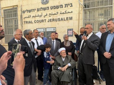 نواب العربية للتغيير في جلسة محاكمة الشيخ عكرمة صبري: نرفض ملاحقة الشيخ عكرمة واستهدافه هو التحريض*